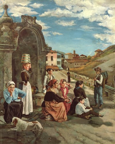 El Manantial de Eibar, 1888 de Ignacio Zuloaga y Zabaleta